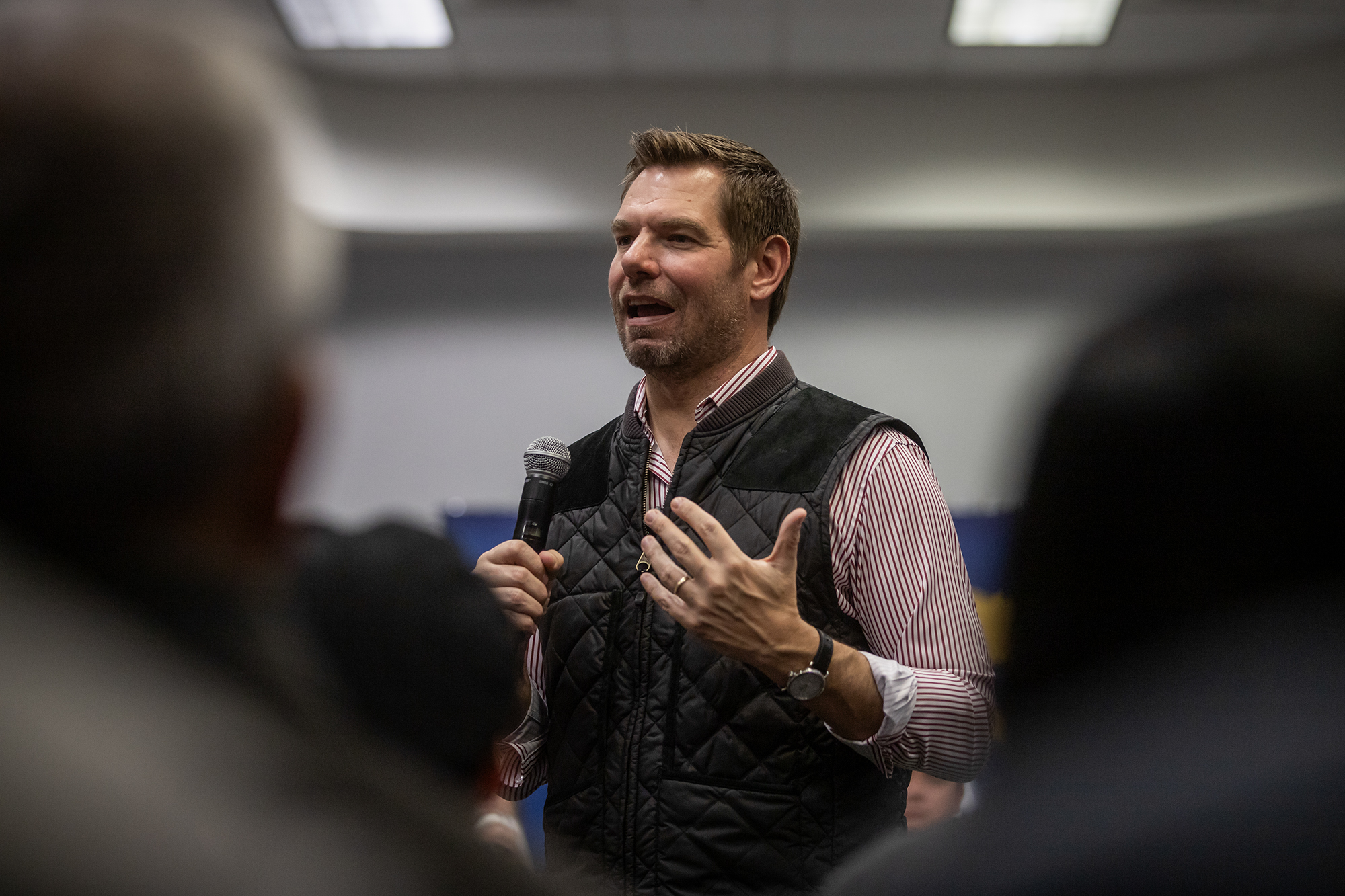 Swalwell faces assault allegations, calls to exit race