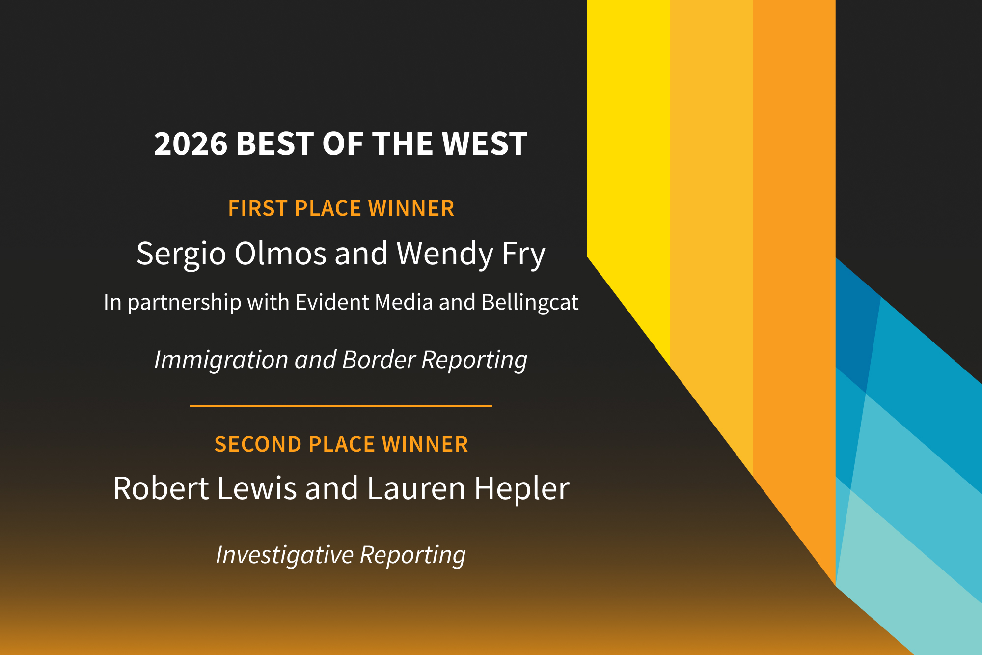 Best of the West awards honor CalMatters’ 'extensive,' 'rigorous' and 'incredible' journalism - CalMatters