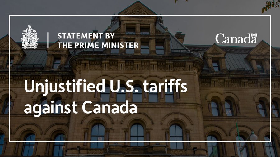 Declaración del Primer Ministro por los aranceles injustificados contra Canadá - Canadá en México