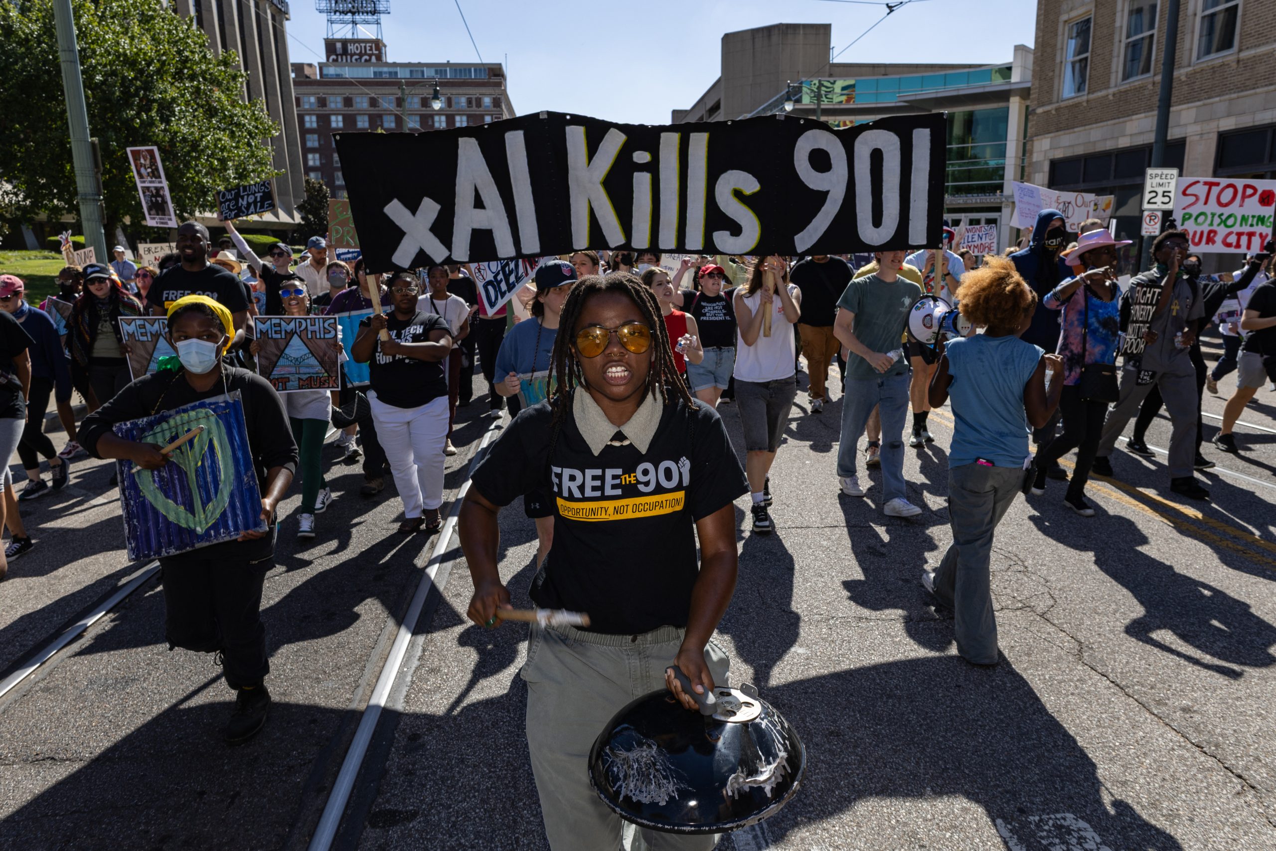 NAACP: Black Neighborhoods Are Being Sacrificed to Feed Elon Musk's xAI - Capital B News