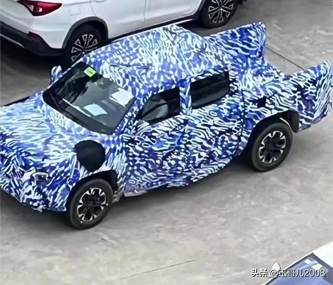 BYD Pickup Truck Spied In China