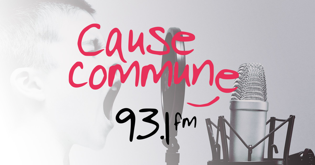 Libre à Toi présente Cause Commune - En onde sur 93.1Mhz #Paris #IdF