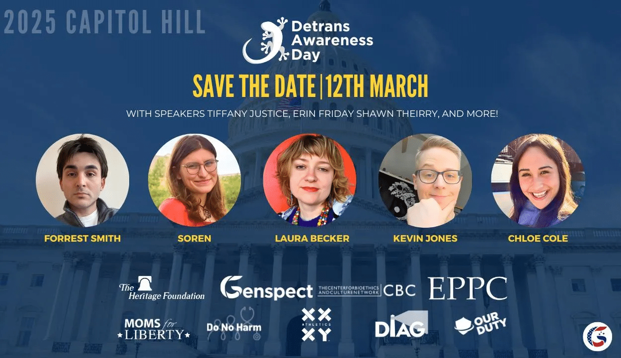 Detrans Awareness Day 2025 - The Center for Bioethics & Culture Network