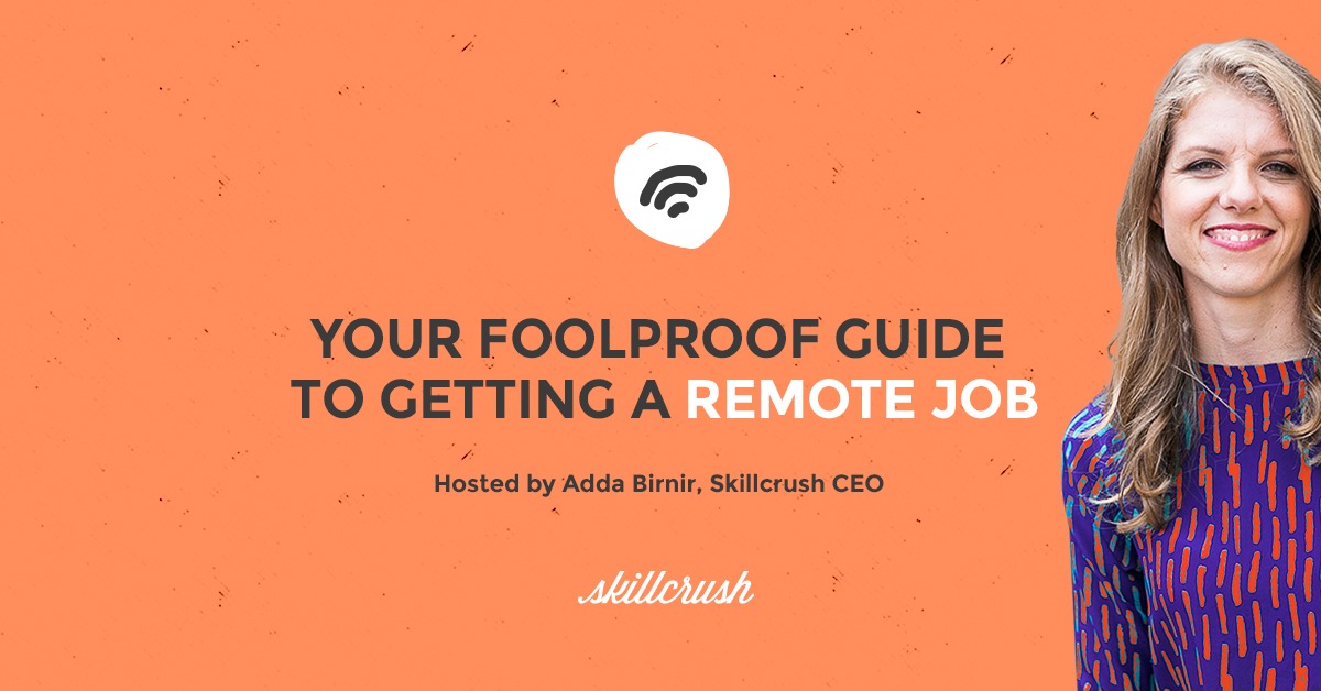 How To Get A Remote Job - crowdcast
