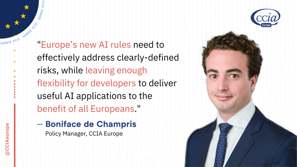 AI Act: EU Lawmakers Abandon Risk-Based Approach, Start Final Negotiations - CCIA