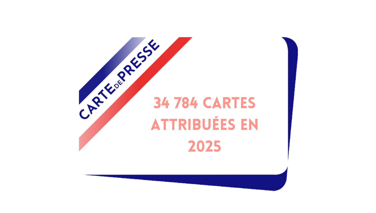 Les chiffres clés du millésime 2025 - CCIJP, Commission de la Carte d Identite des Journalistes Professionnels