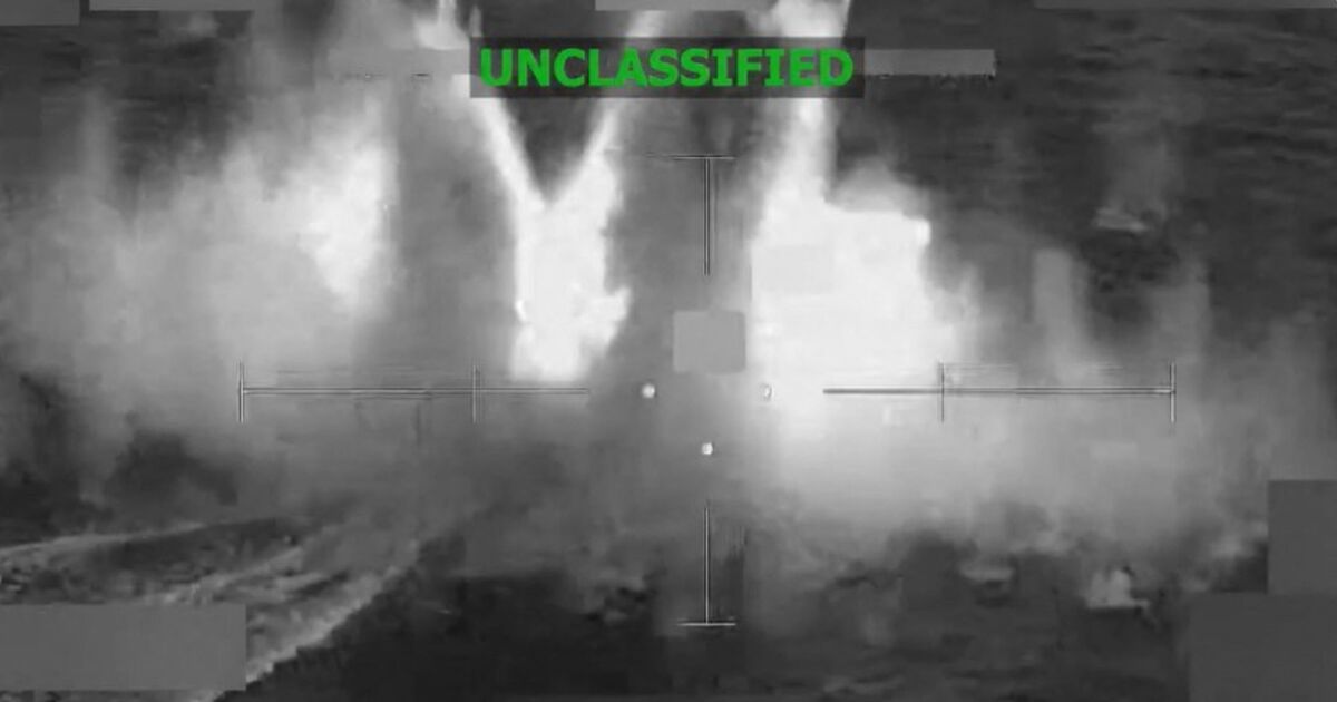 US kills 2 ‘narco-terrorists' on suspected drug boat in 30th strike - US News - News - Daily Express US