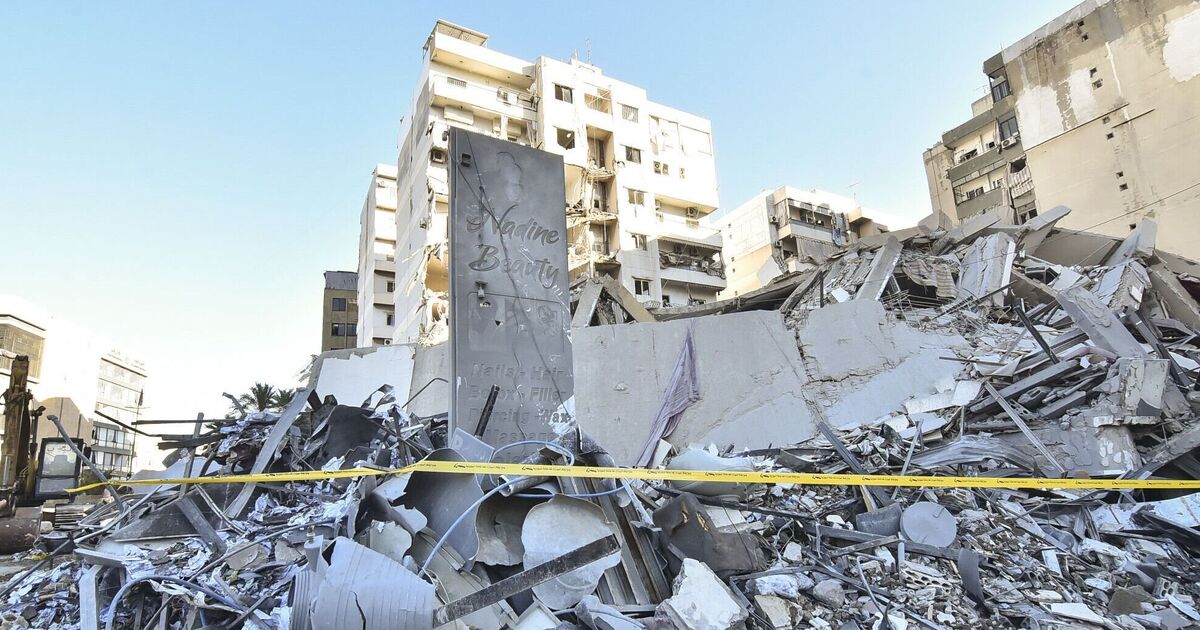 Israel bombs 15 Beirut banks that are 'funding terrorism' - World News - News - Daily Express US
