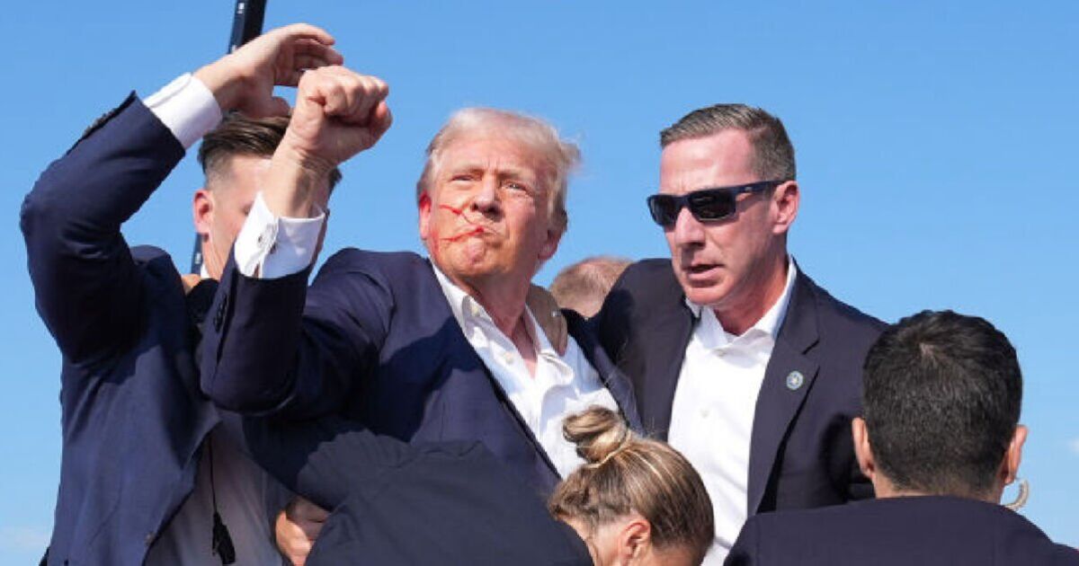 Chilling photo of bullet inches from Donald Trump's head shows how close he came to death - Politics - News - Daily Express US