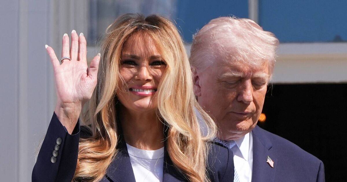 Trump says he 'didn't know' about Melania's Epstein statement, hangs up phone - Politics - News - Daily Express US