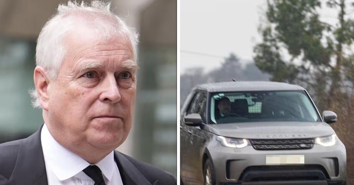 Moment Andrew arrested by swarm of police on his birthday at Sandringham home - Royals - News - Daily Express US