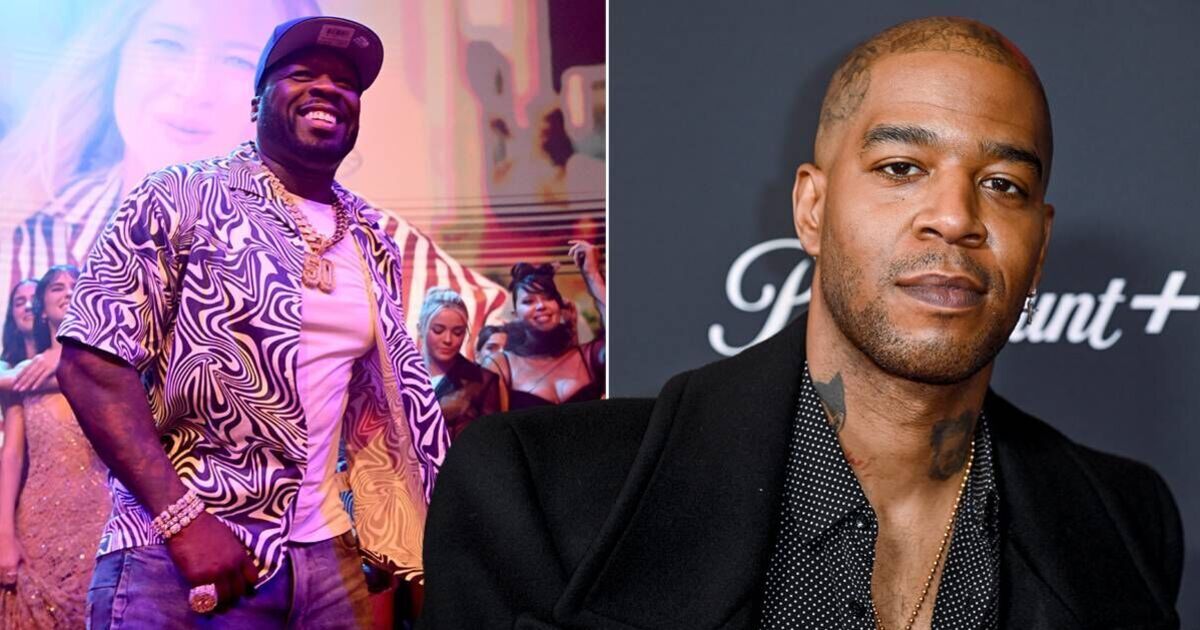 50 Cent mocks Kid Cudi with wedding dress meme as rapper set to testify - Celebrity News - Entertainment - Daily Express US
