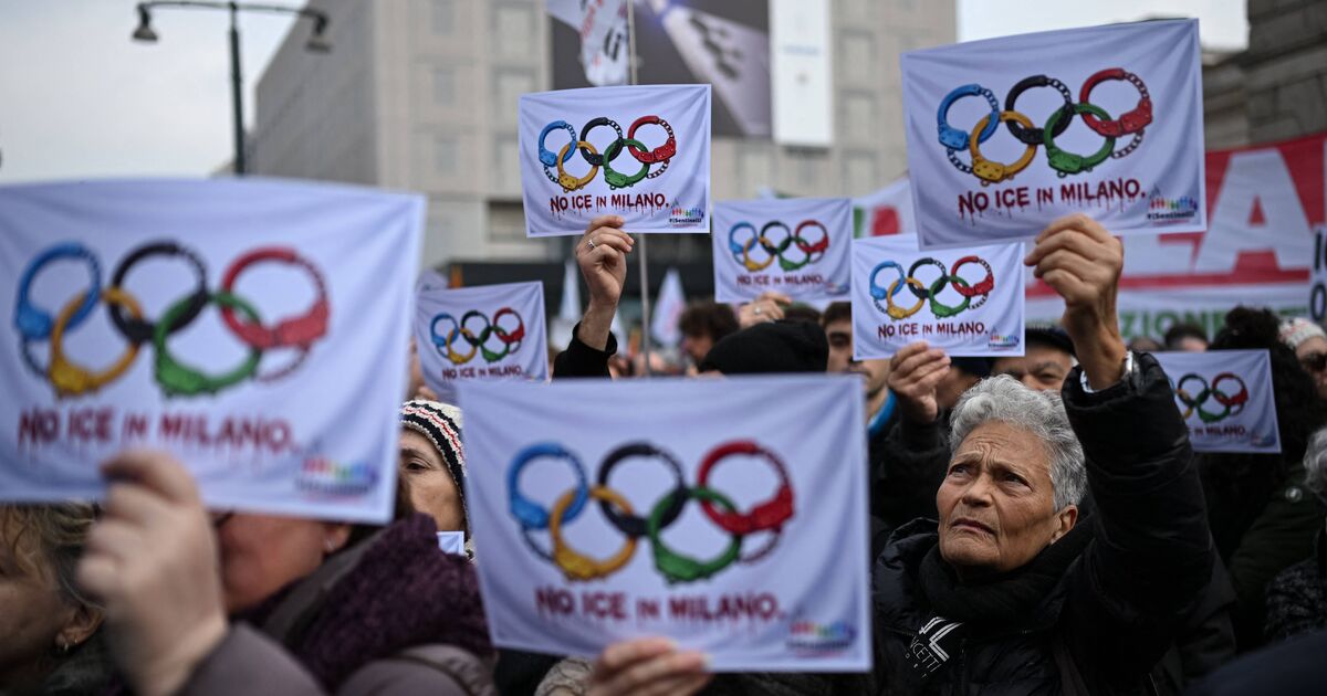 Protests against ICE erupt in Italy ahead of Winter Olympics - Other Sports - Sports - Daily Express US