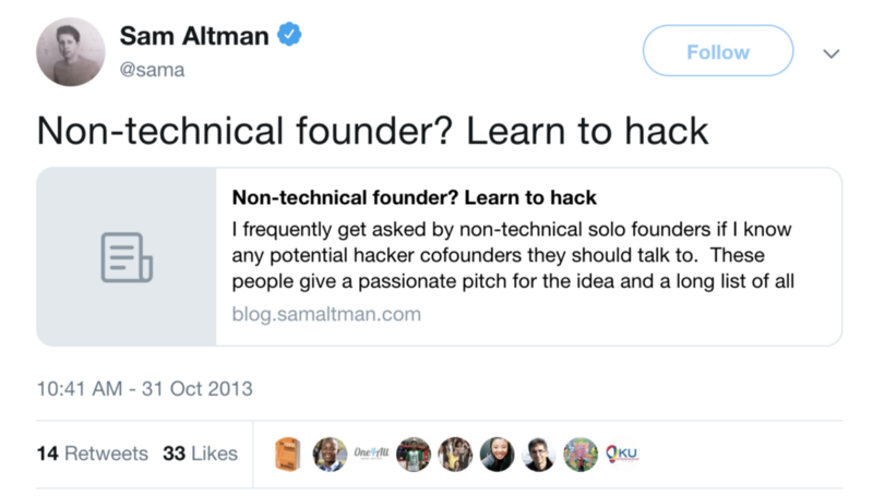 How to become your own technical co-founder — and why it’s worth your time