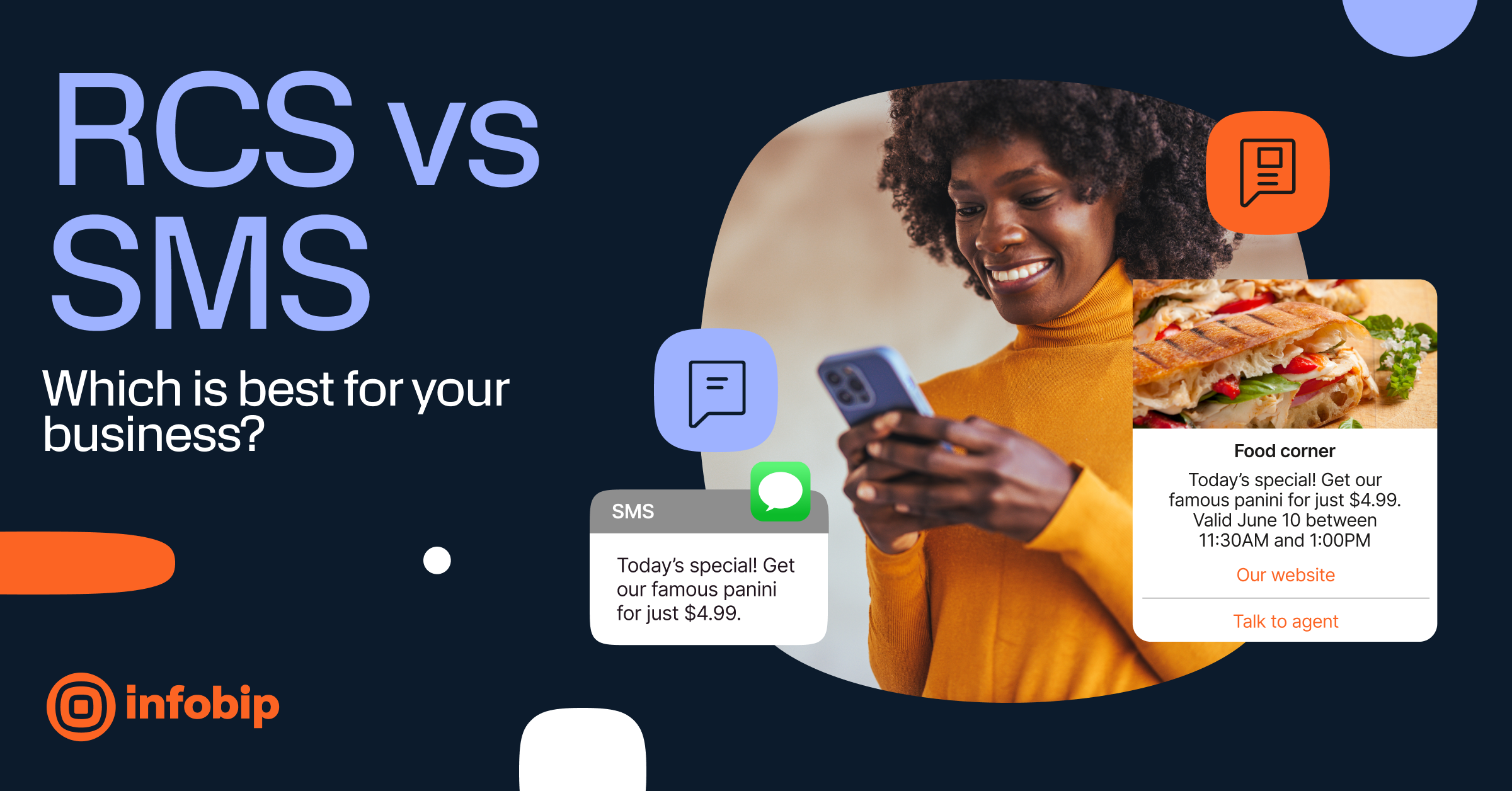 RCS vs SMS: Which is best for your business? - Infobip