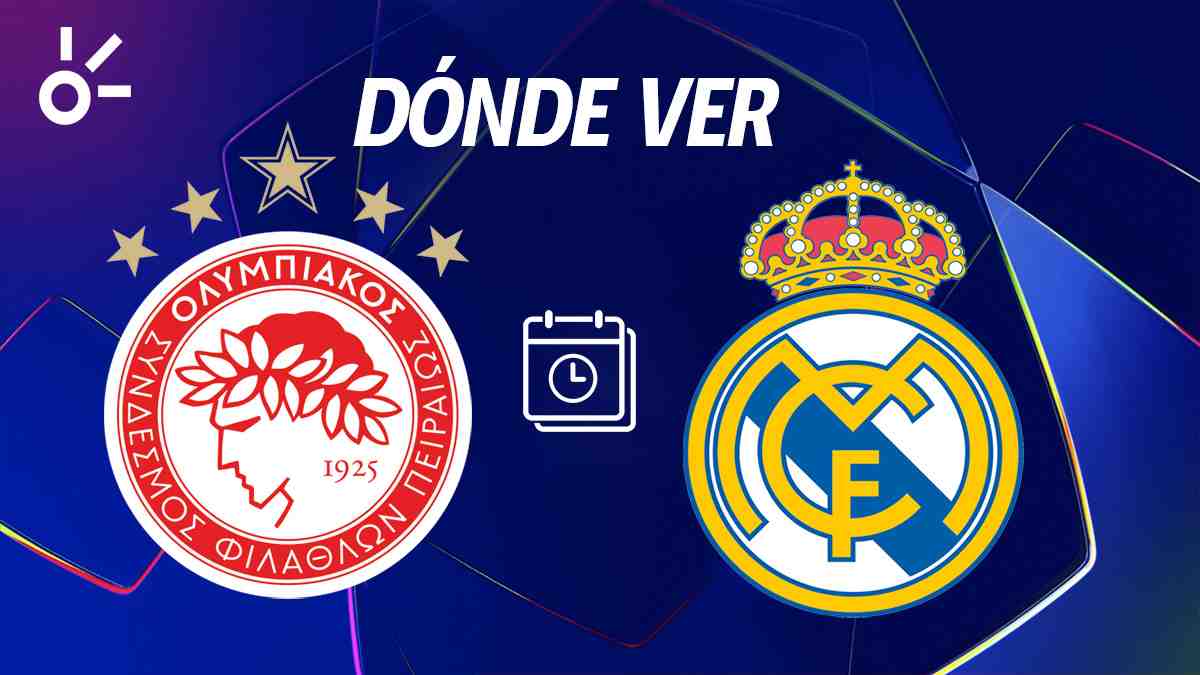 Olympiacos vs Real Madrid en vivo: horario y dónde ver la Champions League 2025 - ClaroSports