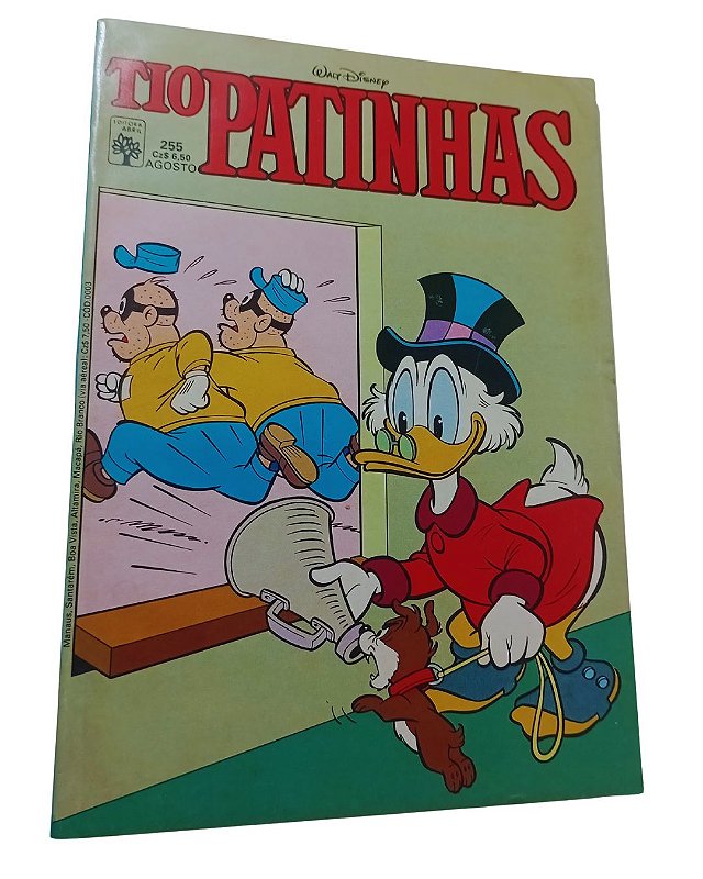 TIO PATINHAS Nº 255 - EDITORA ABRIL