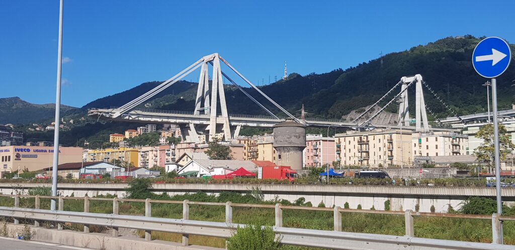 Exclusive | Collapsed Italy bridge investigators find corrosion on main stay cables | New Civil Engineer