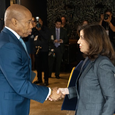 Hochul and Adams on migrants: ‘We have one message, let them work’ - City & State New York