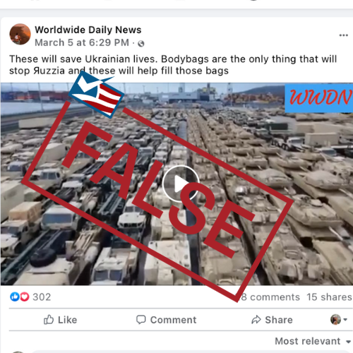 Military Equipment Traveling Back to U.S., Contrary to Social Media Posts - FactCheck.org
