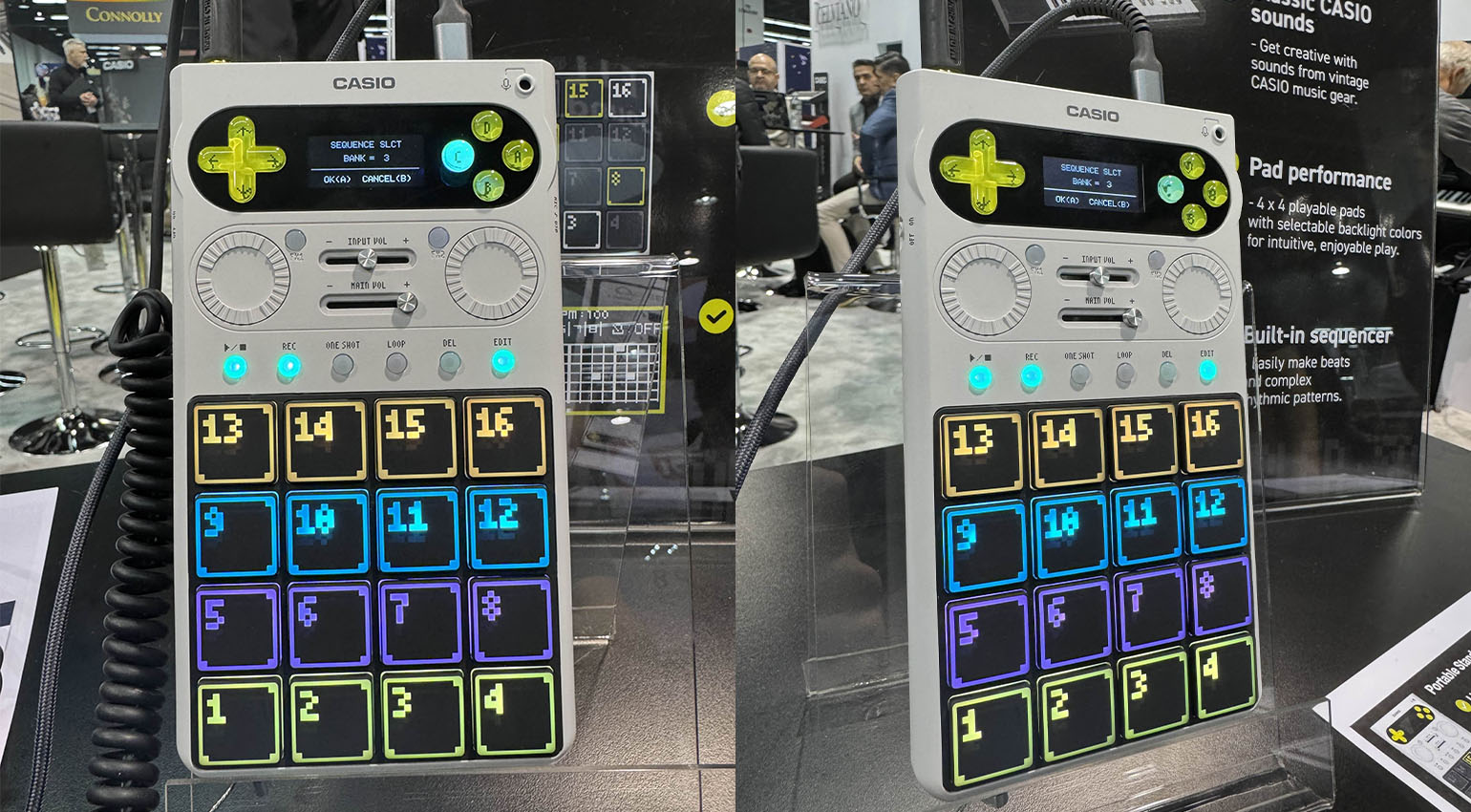 Casio SX-C1 Sampler: Future Retro Handheld Beat Maker - Is This the SK-1 Reborn? - gearnews.com