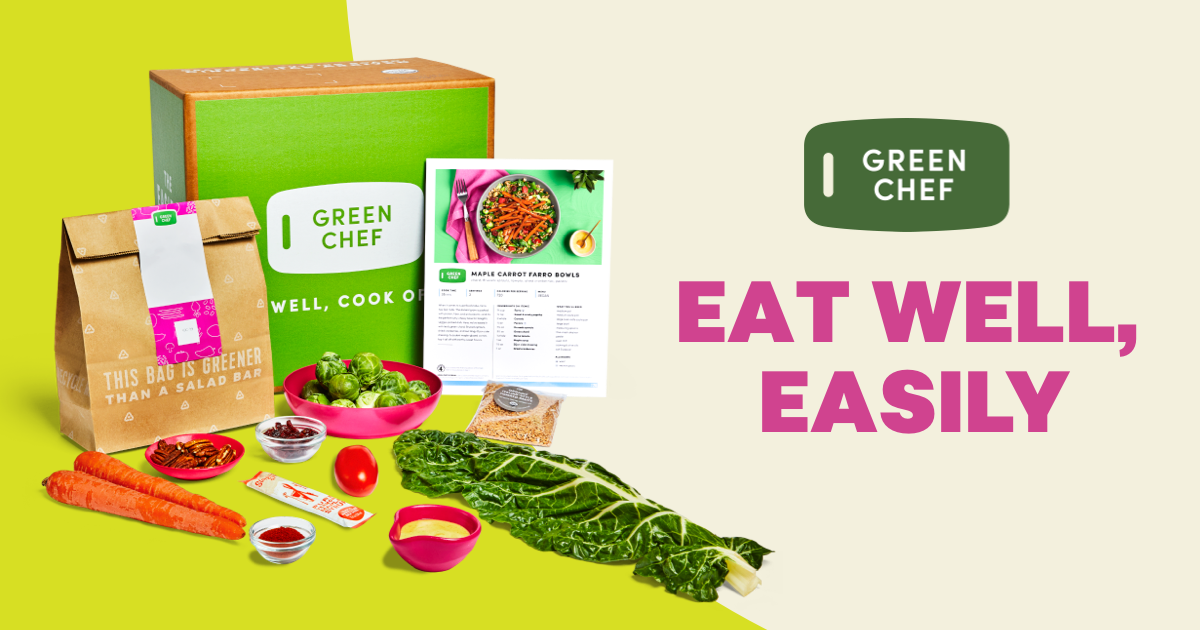 Green Chef Coupons, Promo Codes & Organic Meal Kit Discounts