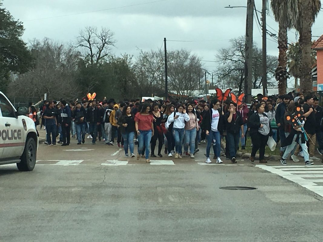 Students Rally In Houston Demanding Release Of Peer Recently Detained By ICE – Houston Public Media