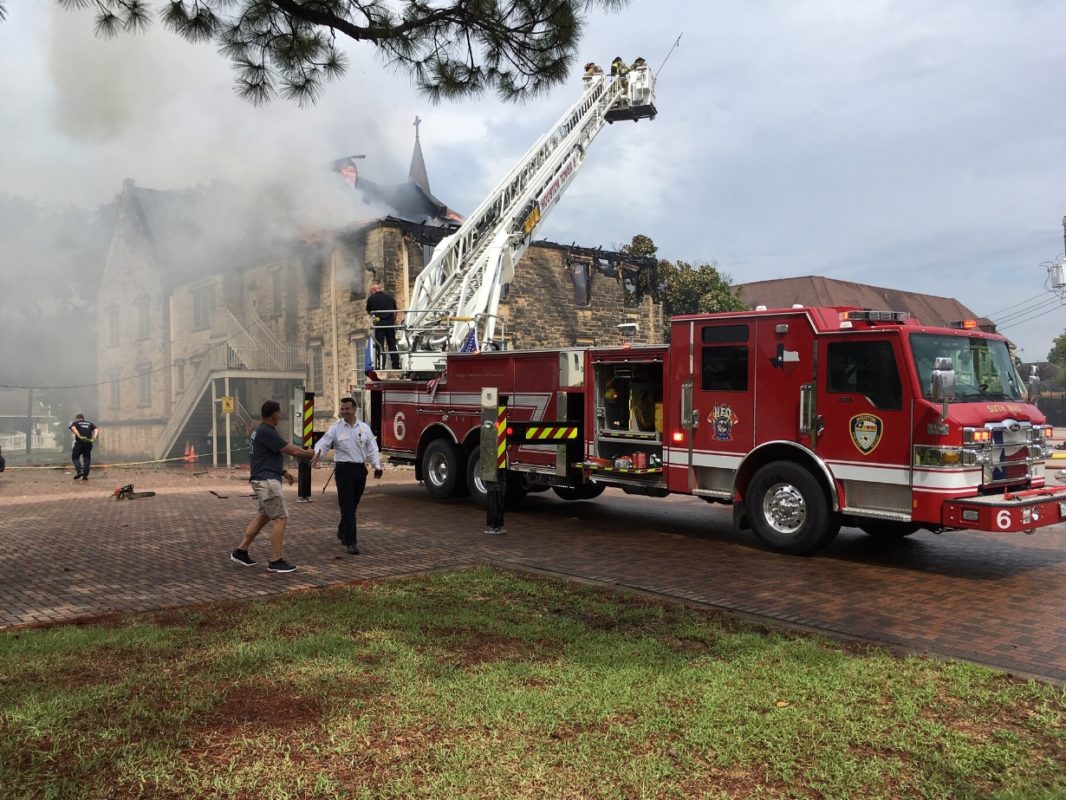 Historic Church In The Heights Heavily Damaged By 2-Alarm Fire – Houston Public Media