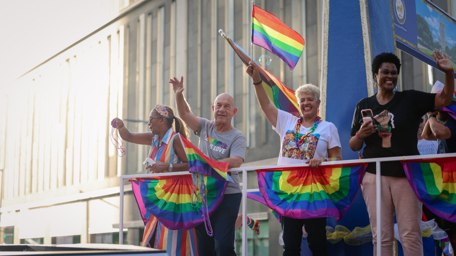Photos: Houstonians celebrate Pride at 46th annual parade – Houston Public Media