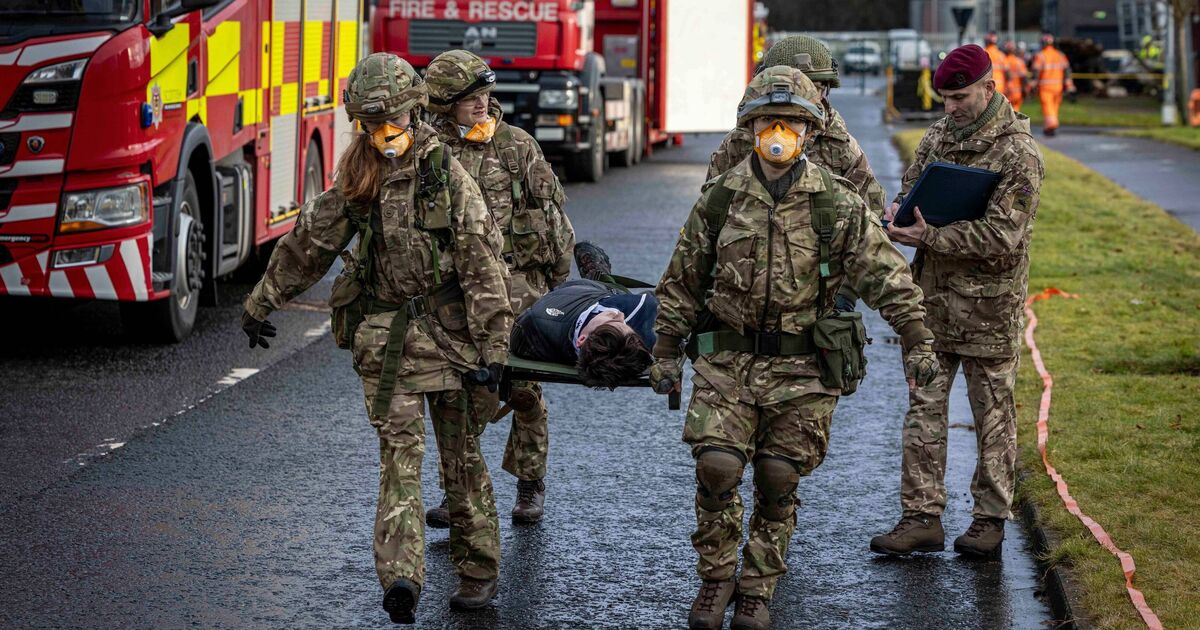 British Army drill shows how WW3 would unfold on UK soil | UK | News | Express.co.uk