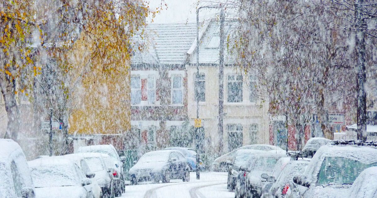 UK weather maps show May snow blizzard as 29 counties buried - full list | UK | News | Express.co.uk