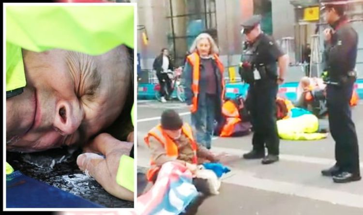 Insulate Britain: Police lose patience with eco mob – 52 arrests after rush hour hell | UK | News | Express.co.uk