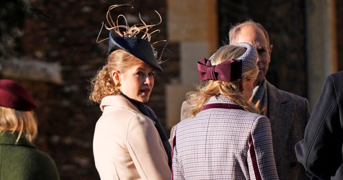 Lady Louise looks all grown up as she joins royals this Christmas | Royal | News | Express.co.uk
