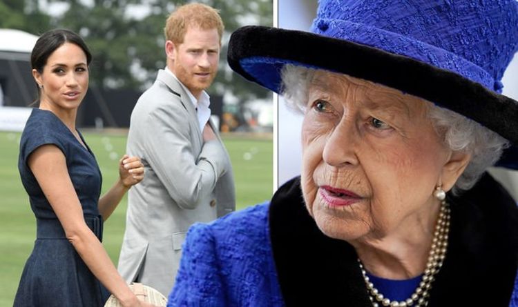 Royal Family: US fury as Queen urged to strip Meghan Markle and Prince Harry's titles | Royal | News | Express.co.uk