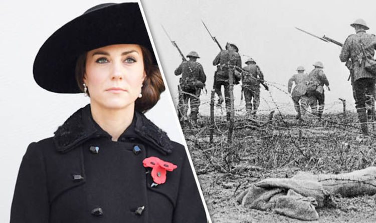 Kate Middleton remembers fallen war heroes at Remembrance Sunday service | Royal | News | Express.co.uk