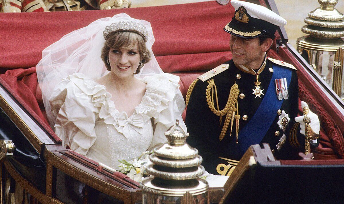 Princess Diana's wedding dress had hidden good luck charm - 'extra helping of prosperity' | Express.co.uk