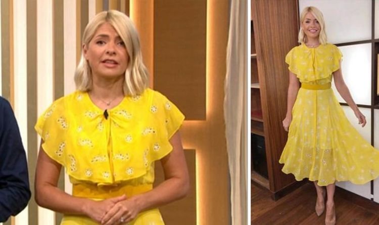 Holly Willoughby news: This Morning host wows in yellow dress - where to buy it | Express.co.uk
