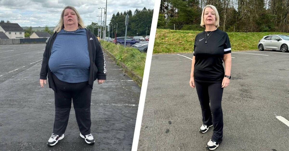 Woman sheds more than half her body weight using AI weight-loss coach | Express.co.uk