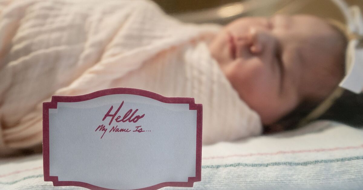 2025's fastest-falling baby names — most popular list as classics drop | Express.co.uk