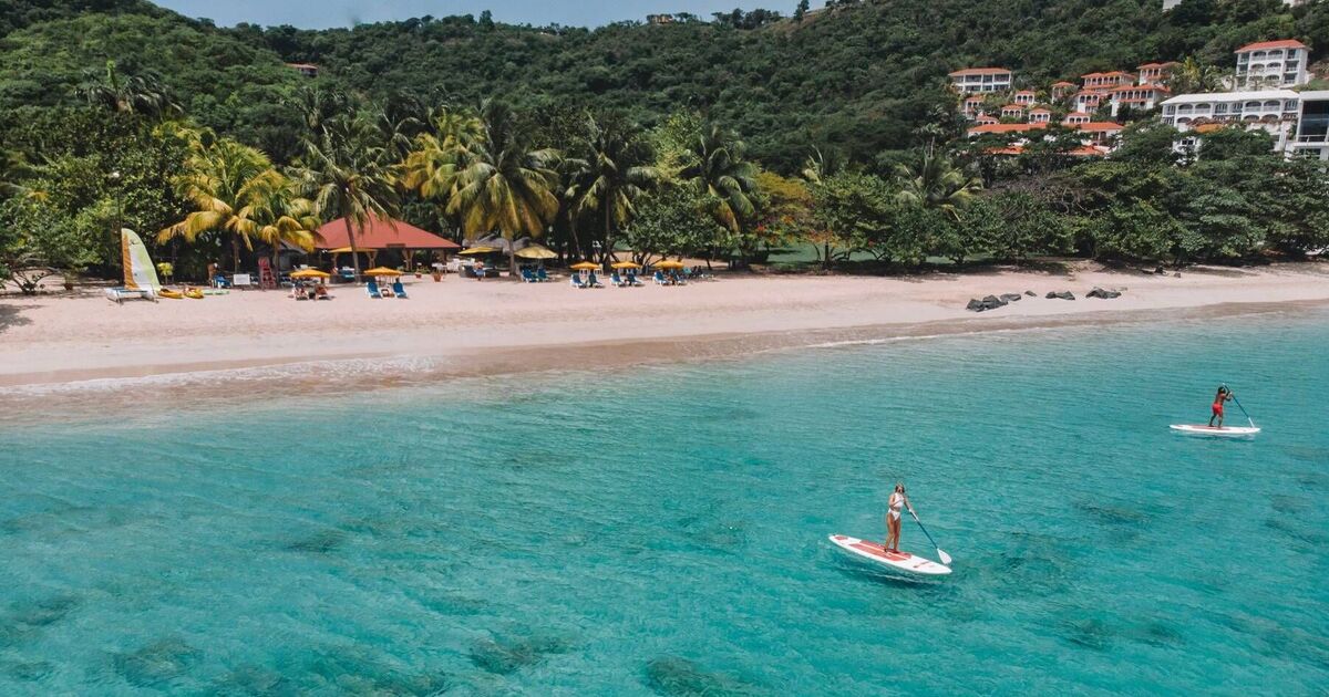 I visited beautiful Caribbean island with crystal clear waters and coral reefs | Beach Holidays | Travel | Express.co.uk