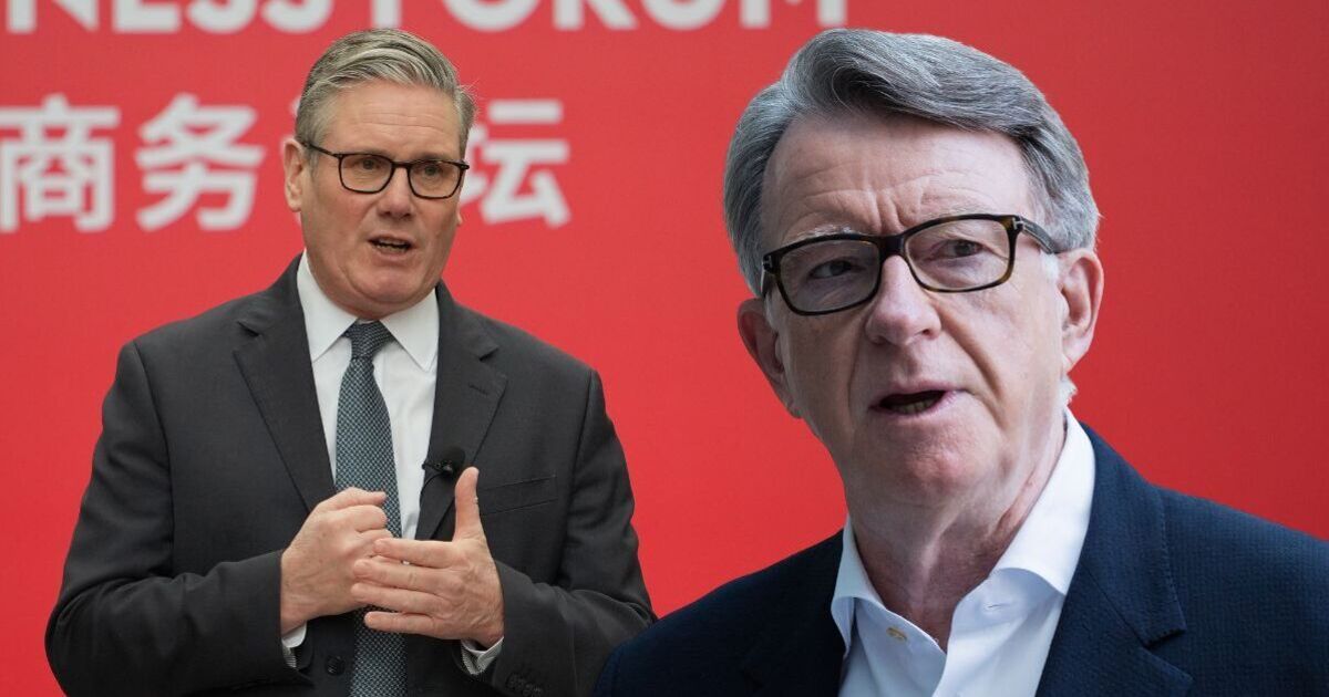 Keir Starmer wants Peter Mandelson to quit House of Lords over Epstein | Politics | News | Express.co.uk