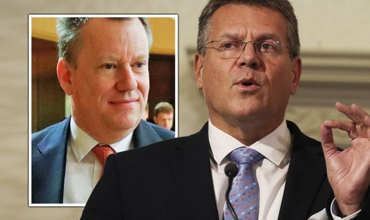 Brexit: Frost and Sefcovic hold crunch talks on phone as Article 16 deadline looms | Politics | News | Express.co.uk