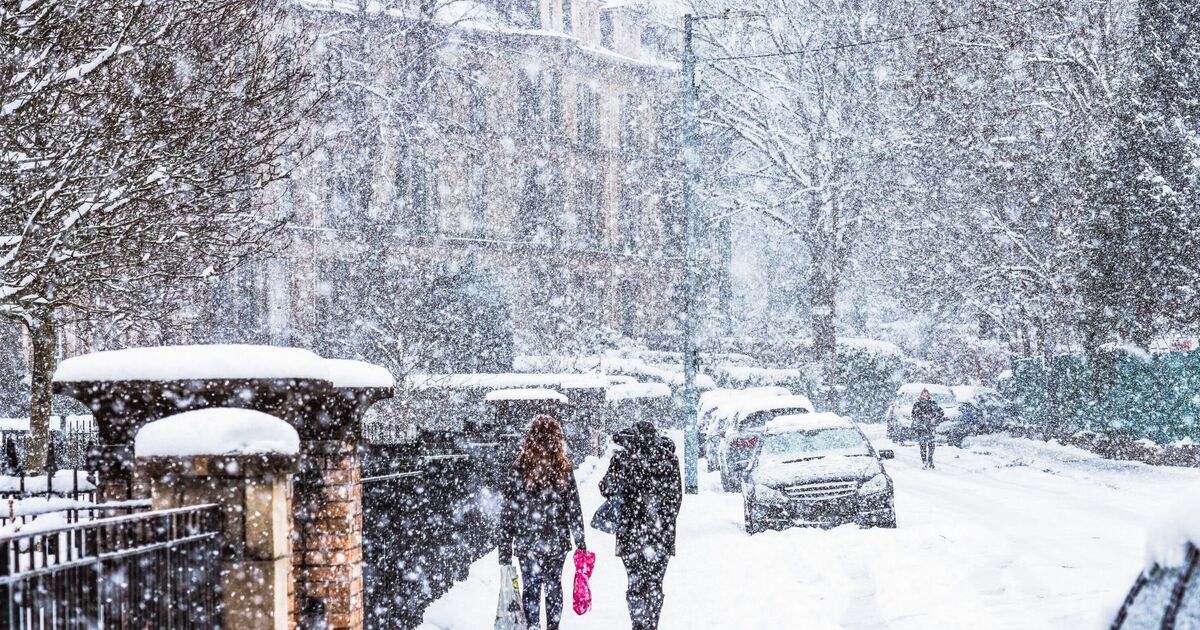 Snow maps show UK buried as 100 hour blizzard hits in days | Weather | News | Express.co.uk