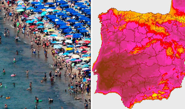 Europe holiday weather warning: Spain, Portugal latest forecast as charts show 50C heatwav | Weather | News | Express.co.uk