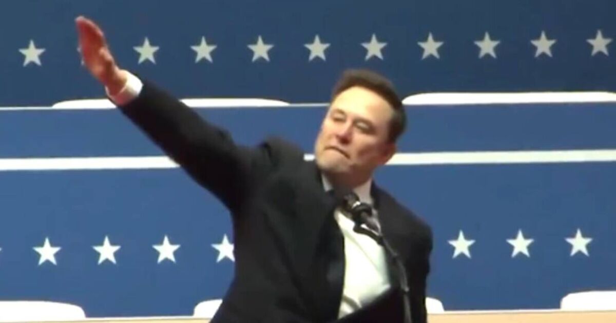 Elon Musk inauguration speech sees fans accuse him of 'Hitler salute' | US | News | Express.co.uk