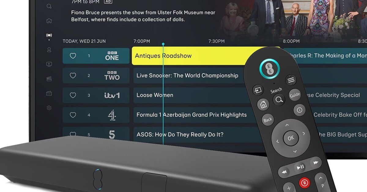 Freeview and Sky rivalled by very smart free TV upgrade from EE | Express.co.uk