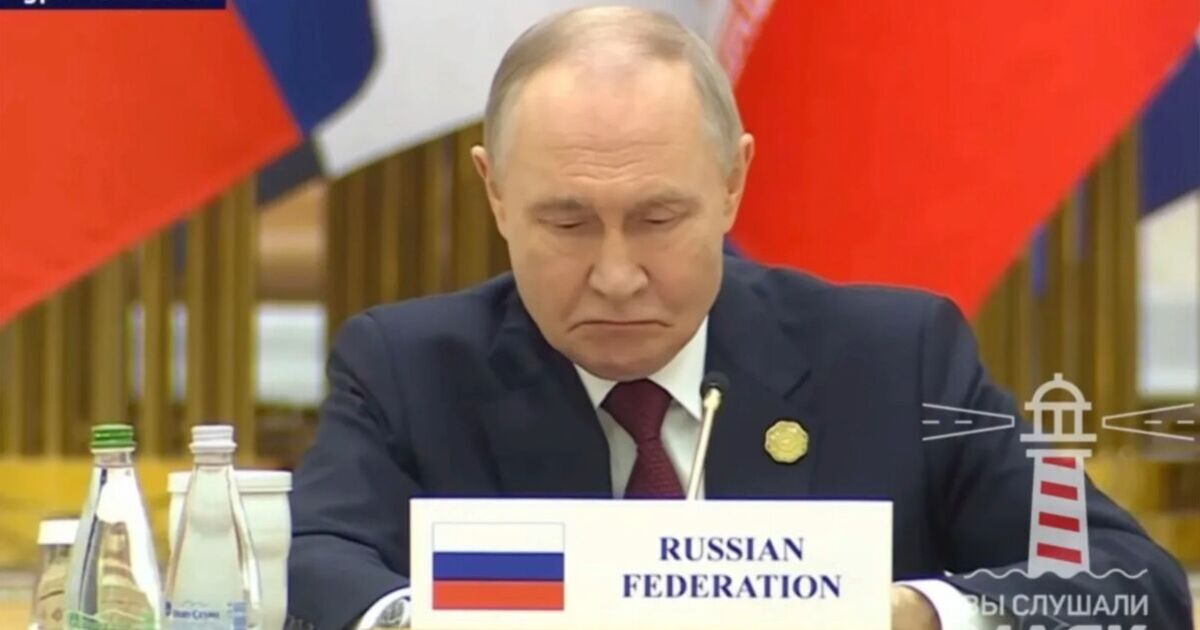 Putin humiliated after being muted in botched speech to world leaders | World | News | Express.co.uk
