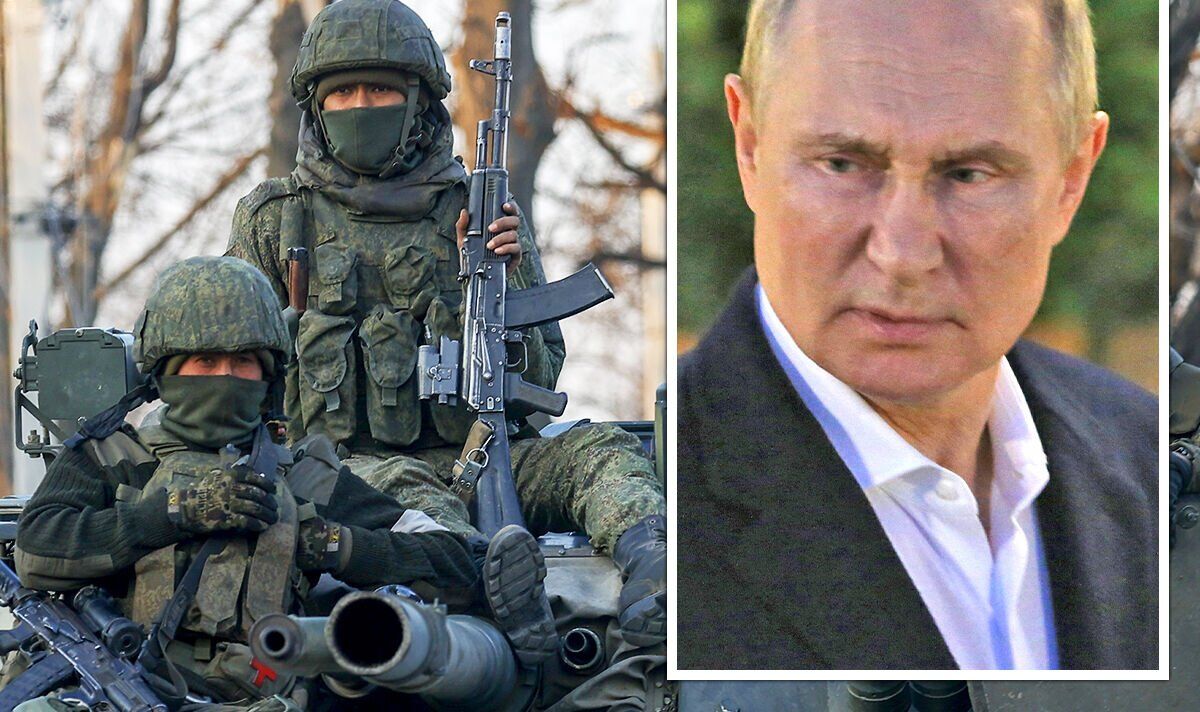 Putin faces revolt within Kremlin as Russian troops turn on defence minister | World | News | Express.co.uk