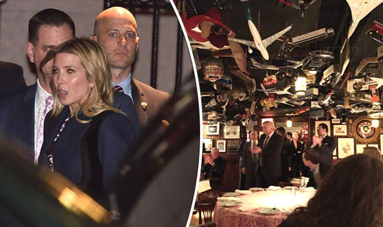 President Trump slips out for a cheeky steak at favourite NYC 21 Club | World | News | Express.co.uk
