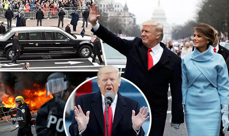 Donald Trump inauguration day: Donald Trump IS the 45th US President | World | News | Express.co.uk